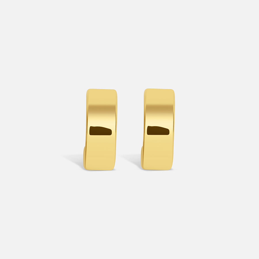 VINTAGE HOOP OHRRING - GOLD