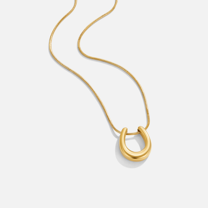 Goldenes Hufeisen-Halsband