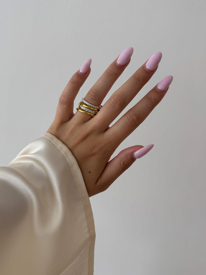 Ramona Strass gestapelter Ring