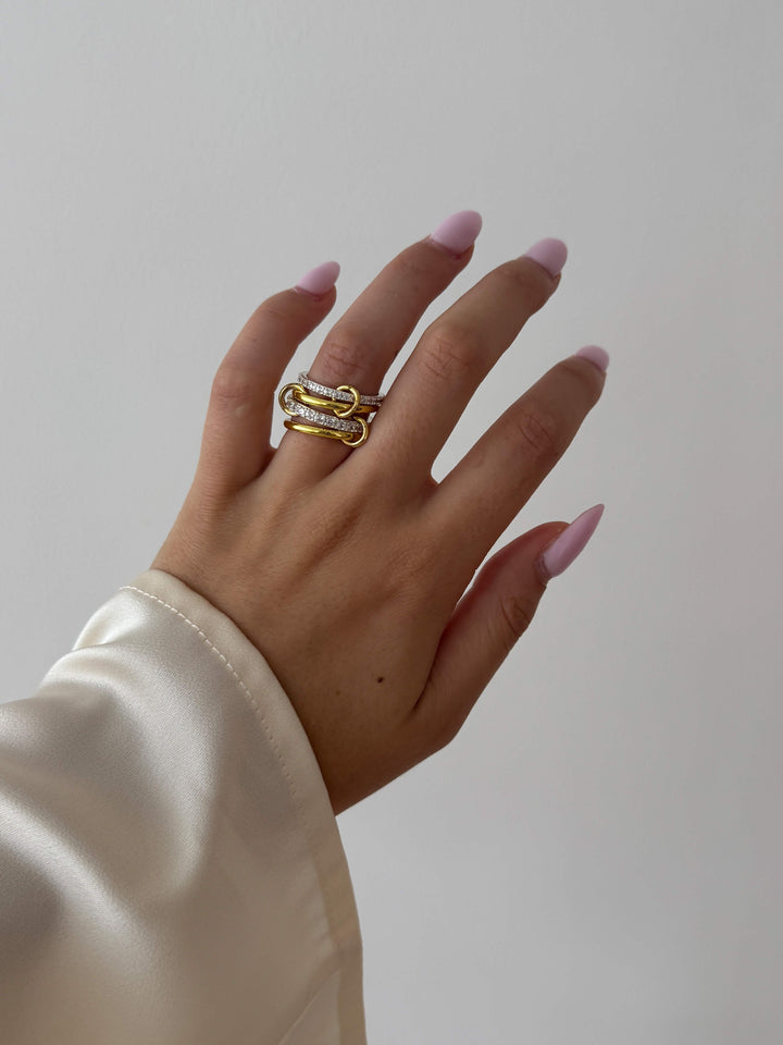 Ramona Strass gestapelter Ring
