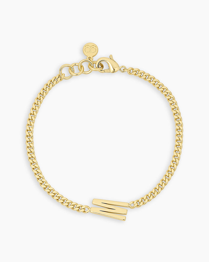 Luna Alphabet Charm Armband