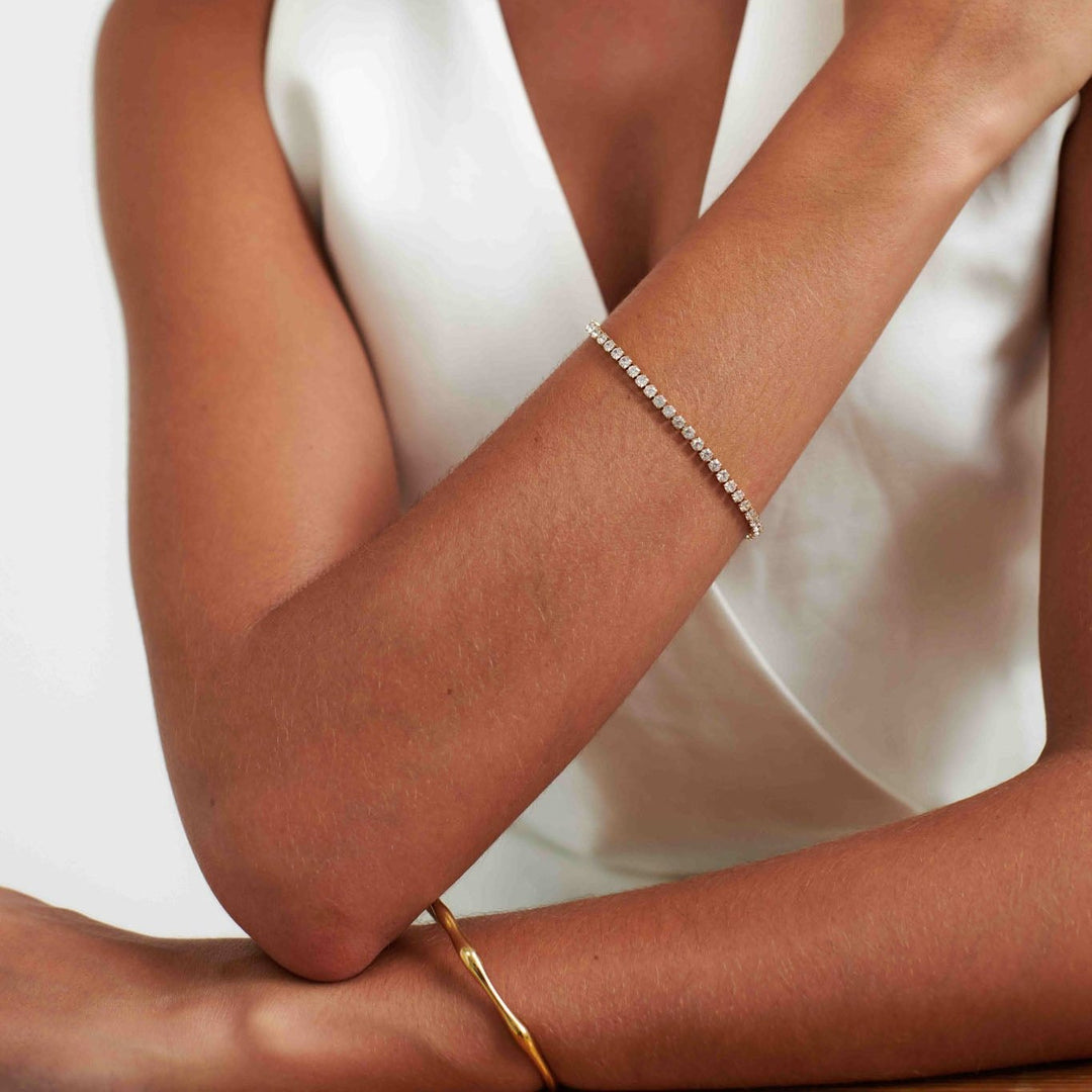 Luxus Tennisarmband