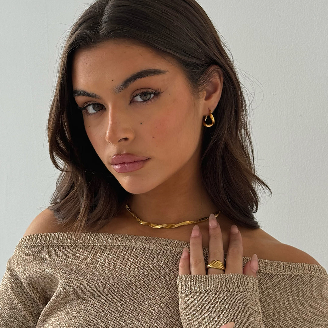 TWIST HALSKETTE GOLD