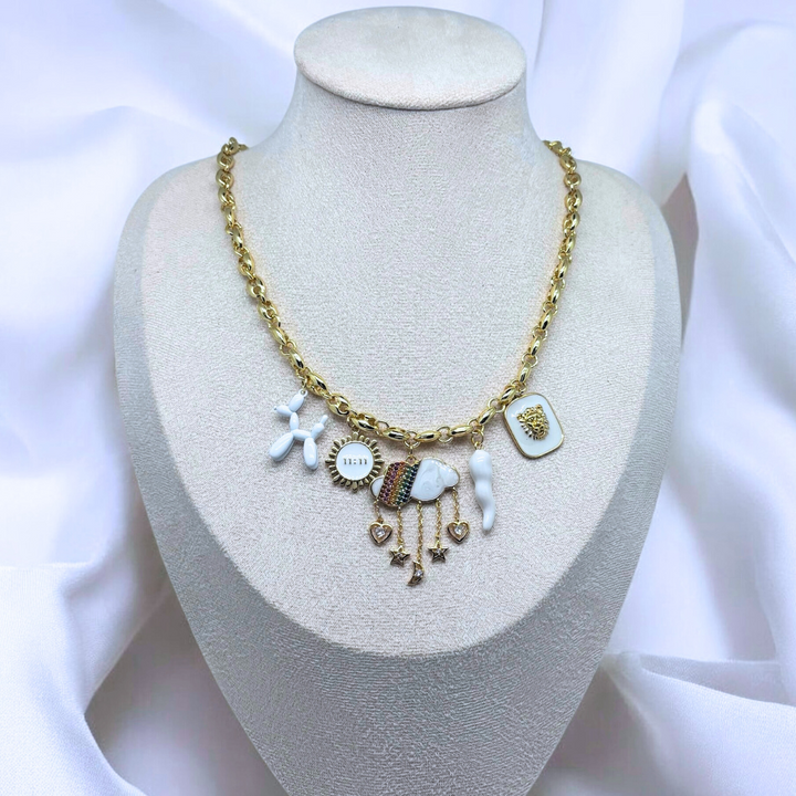 Regenbogenstaub Halskette (Handgefertigt & Limitierte Auflage)