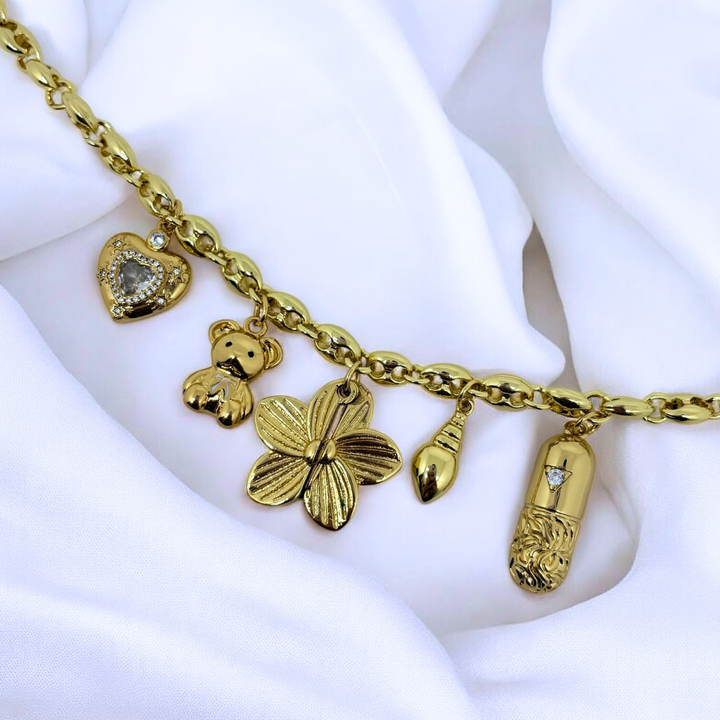 Bliss Teddy Halskette (Handgefertigt & Limitierte Auflage)