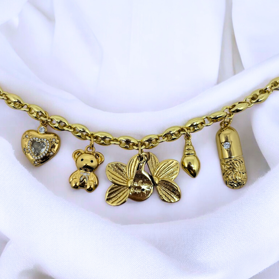 Bliss Teddy Halskette (Handgefertigt & Limitierte Auflage)