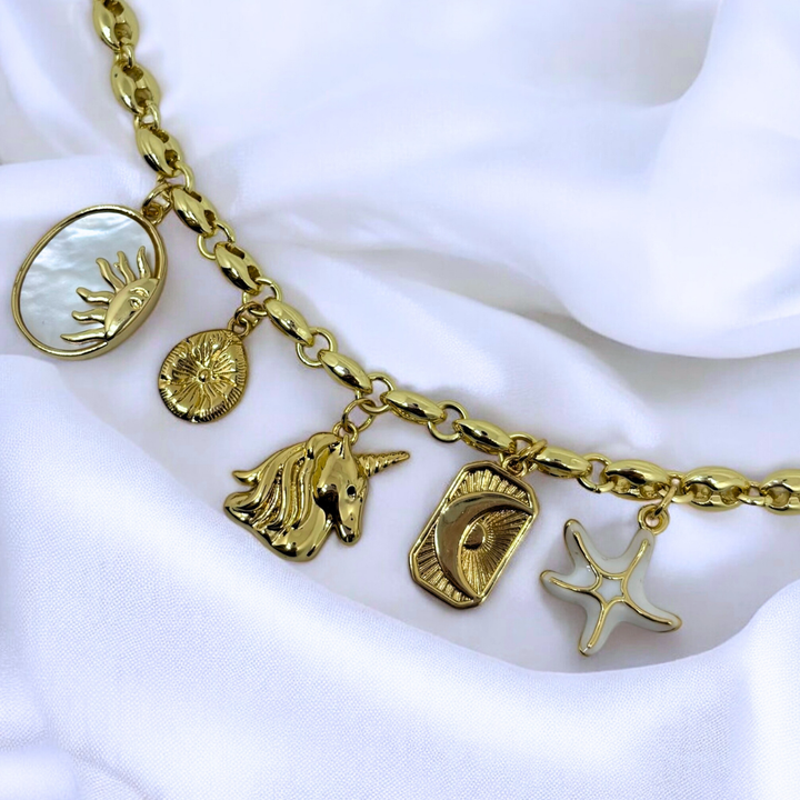 Einhorn-Halskette (Handgemacht & Limitierte Auflage)