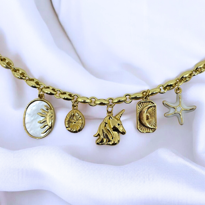 Einhorn-Halskette (Handgemacht & Limitierte Auflage)