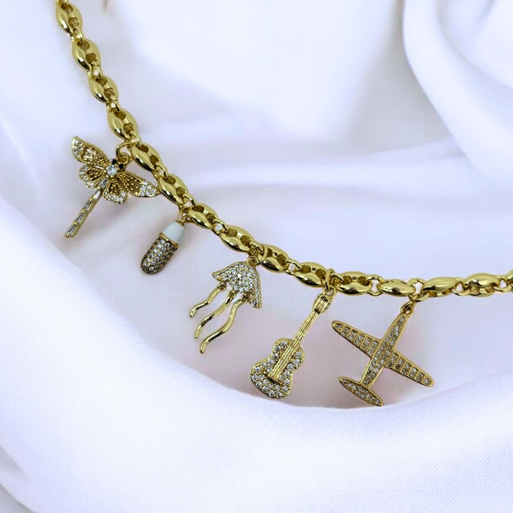 Wanderlust Halskette (Handgefertigt & Limitierte Auflage)