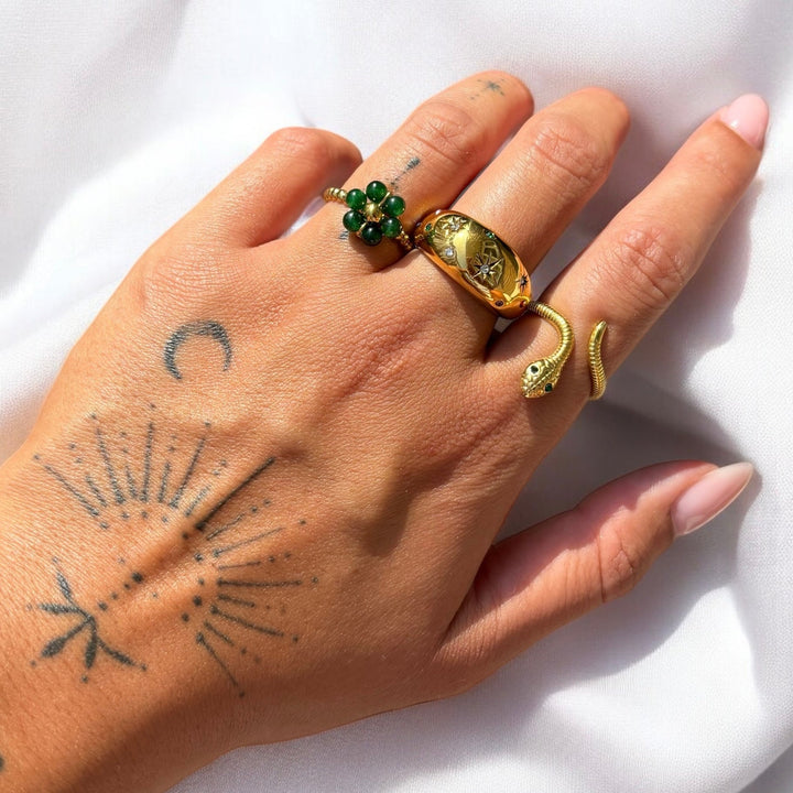 Jade Ring (Verstellbar)