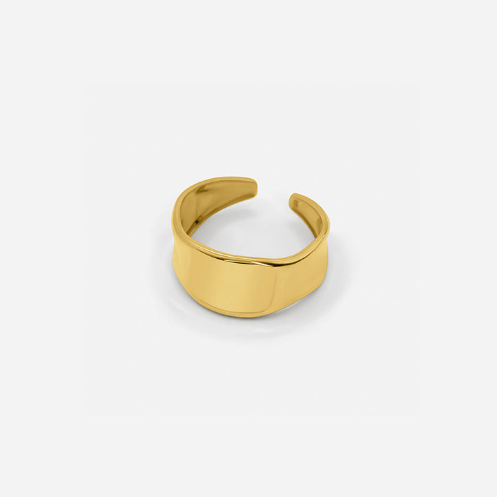 VERSTELLBARER STAPELRING - GOLD