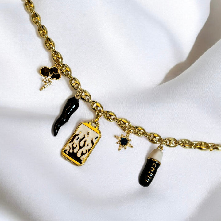 Inferno Halskette (Handgefertigt & Limitierte Auflage)