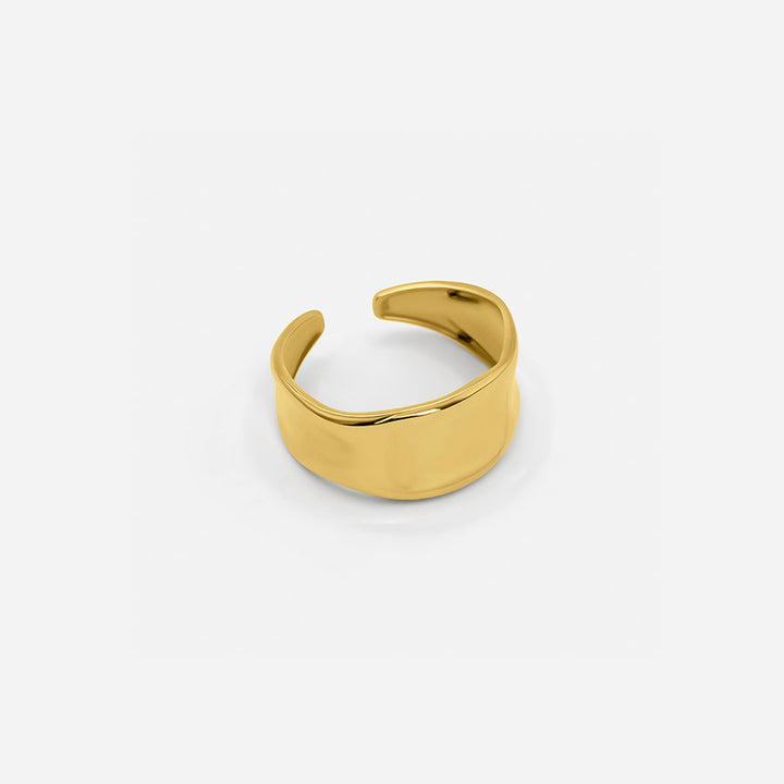 VERSTELLBARER STAPELRING - GOLD