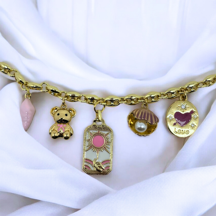 Sonnenuntergangs-Laune Halskette (Handgefertigt & Limitierte Auflage)