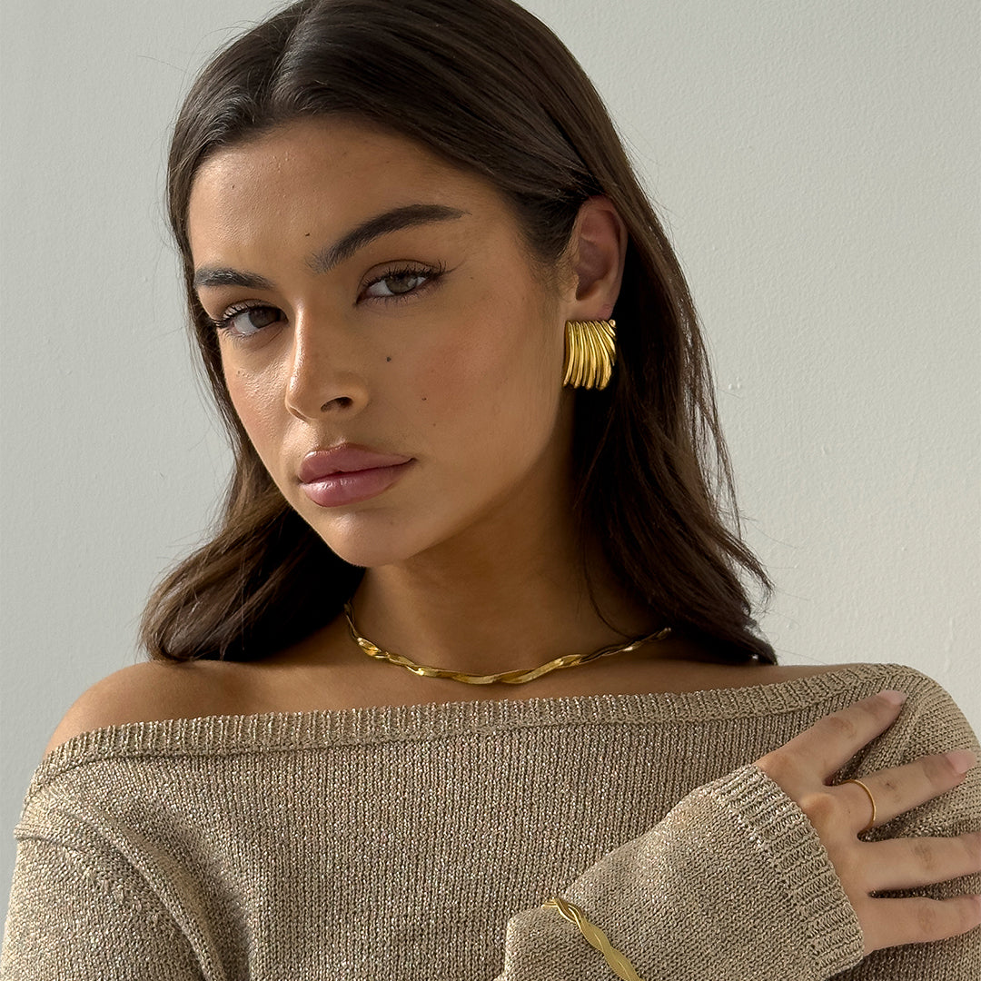 TWIST HALSKETTE GOLD