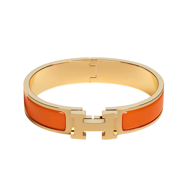 Exklusives Orange | Helene Armband