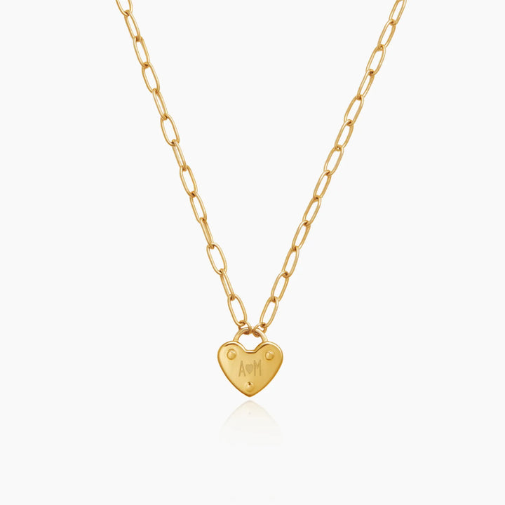 Die Amoré Liebesschloss-Halskette