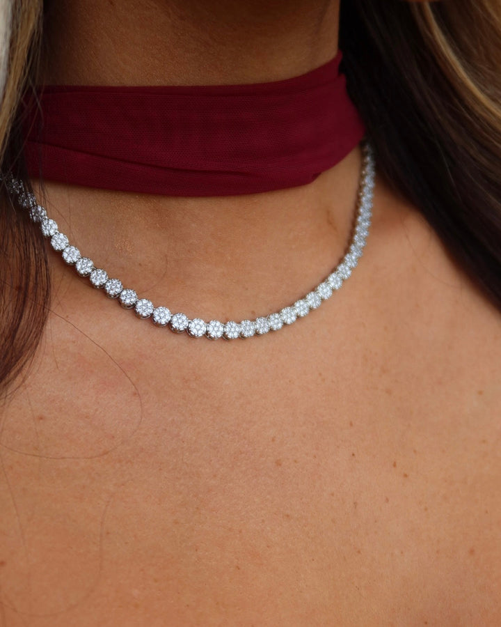 Amelia Silver Necklace