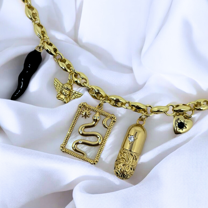 Mystic Aura Halskette (Handgefertigt & Limitierte Auflage)