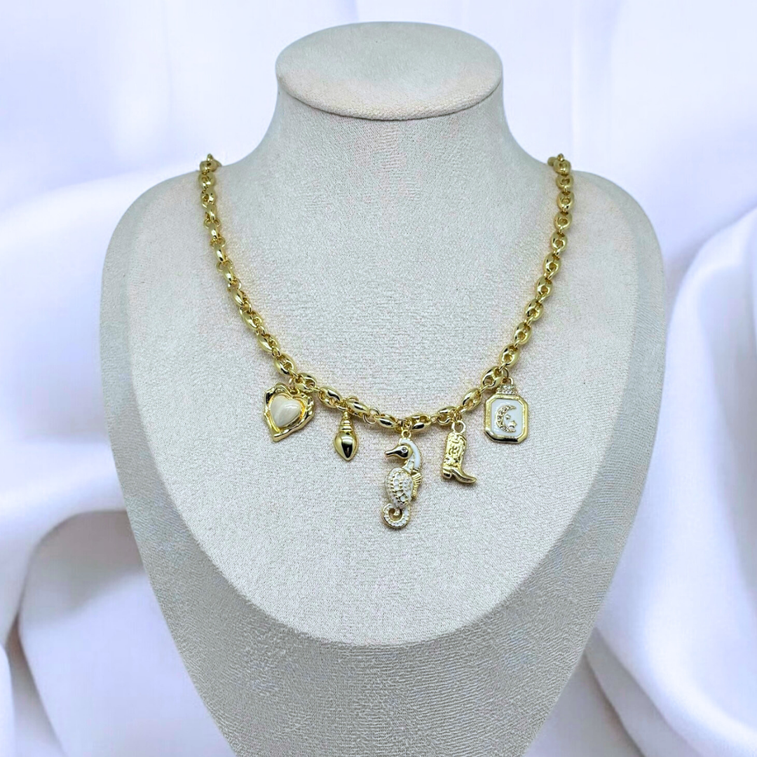 Meeresflüstern Halskette (Handgefertigt & Limitierte Auflage)