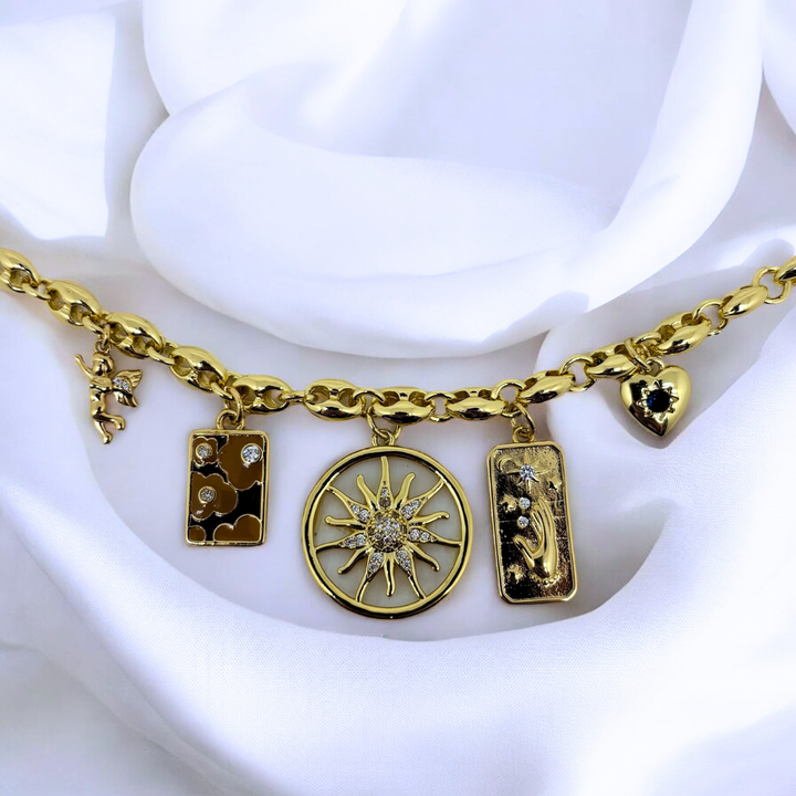 Strahlende Sonnenkette (Handgefertigt & Limitierte Auflage)