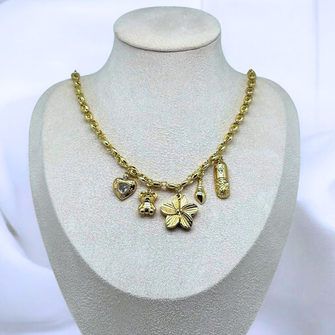 Bliss Teddy Halskette (Handgefertigt & Limitierte Auflage)