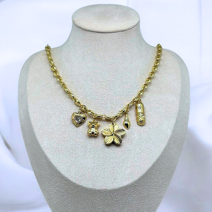 Bliss Teddy Halskette (Handgefertigt & Limitierte Auflage)