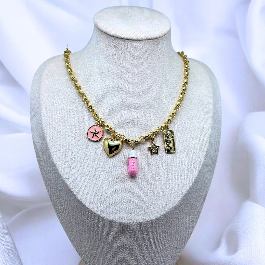 Stellina Pillen-Halskette (Handgefertigt & Limitierte Auflage)