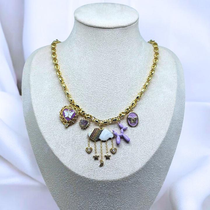 Traumland Charm Halskette (Handgefertigt & Limitierte Auflage)