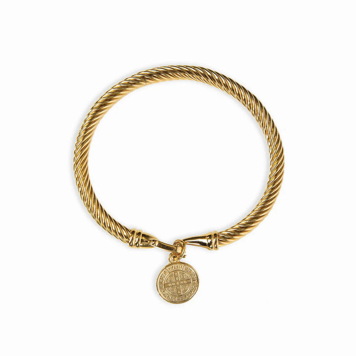 Münzanhänger-Armband - Gold