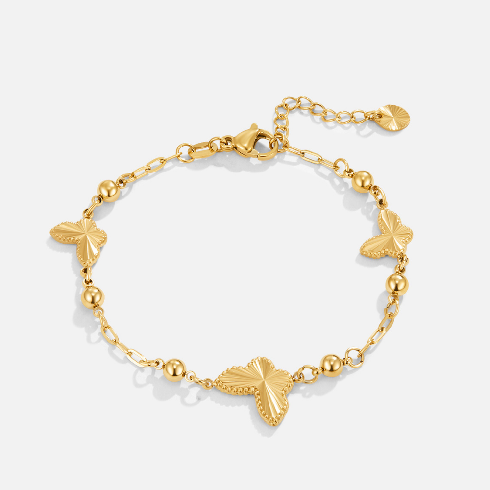 Emilia Golden Butterfly Armband