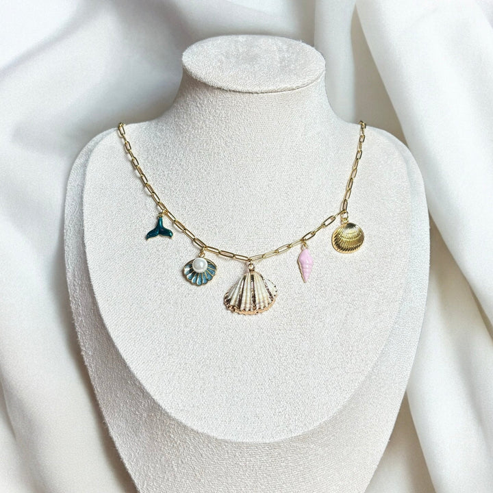 Ozeanflüstern Halskette (Handgefertigt & Limitierte Auflage)