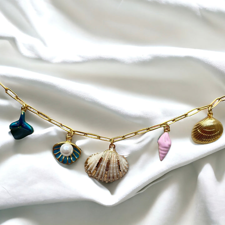 Ozeanflüstern Halskette (Handgefertigt & Limitierte Auflage)