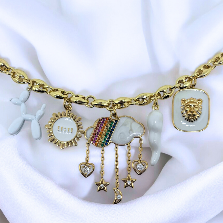 Regenbogenstaub Halskette (Handgefertigt & Limitierte Auflage)