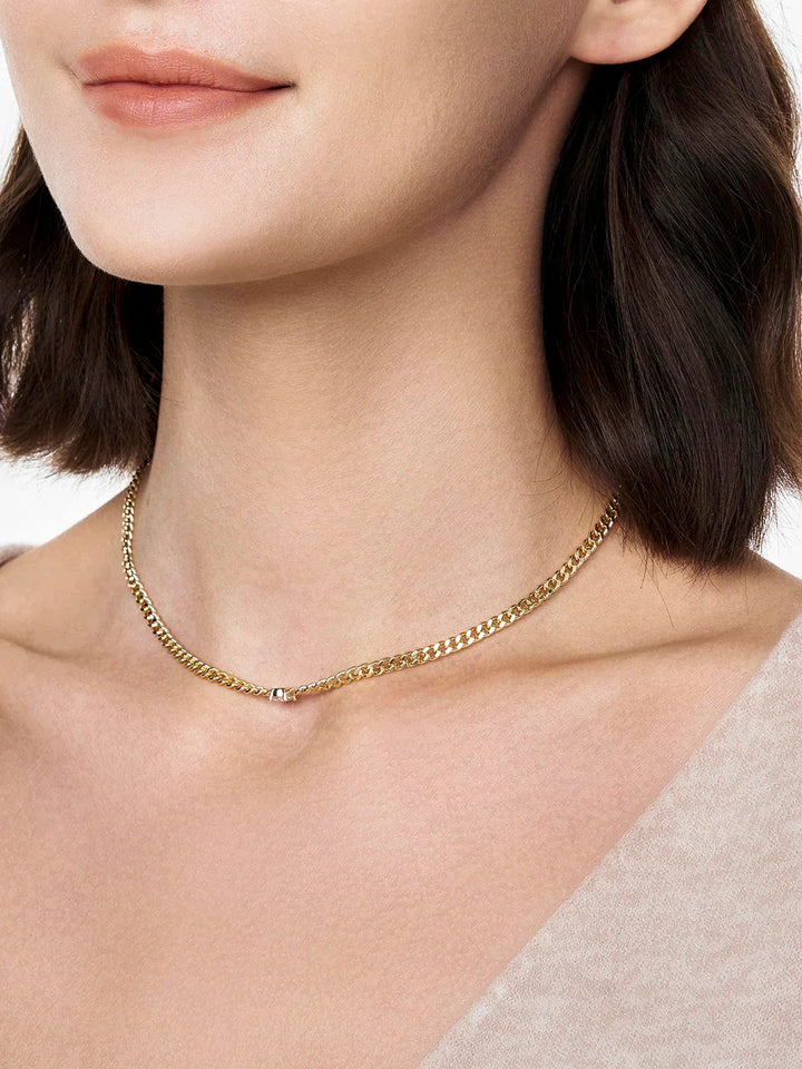 Kristall Bold Kettenhalskette