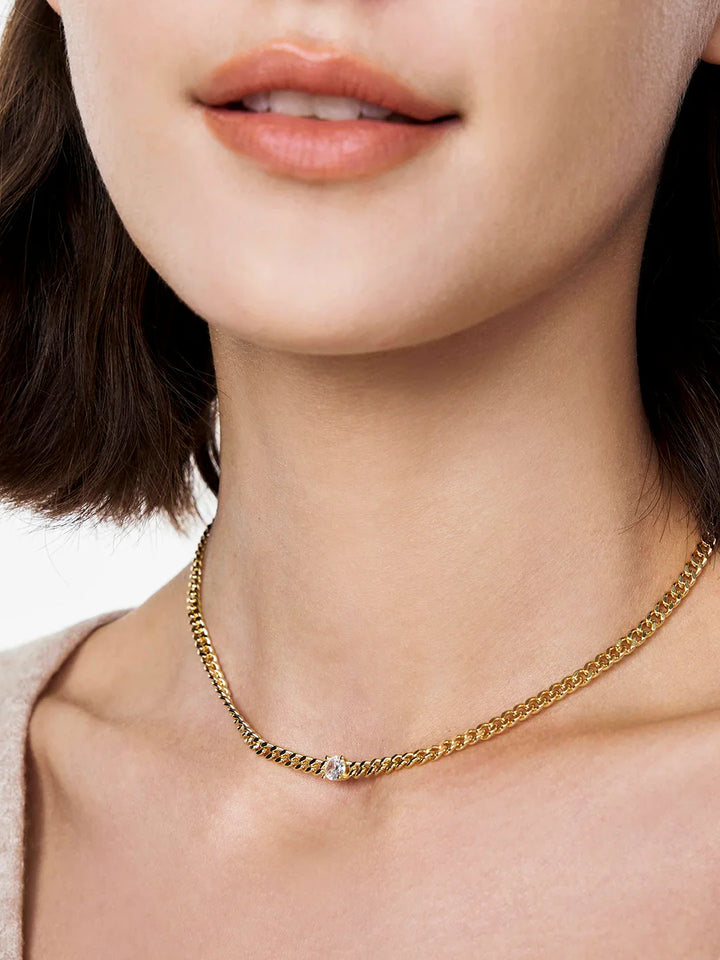 Kristall Bold Kettenhalskette