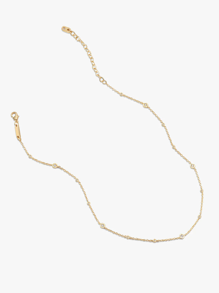 Polaris Moissanit Station Halskette