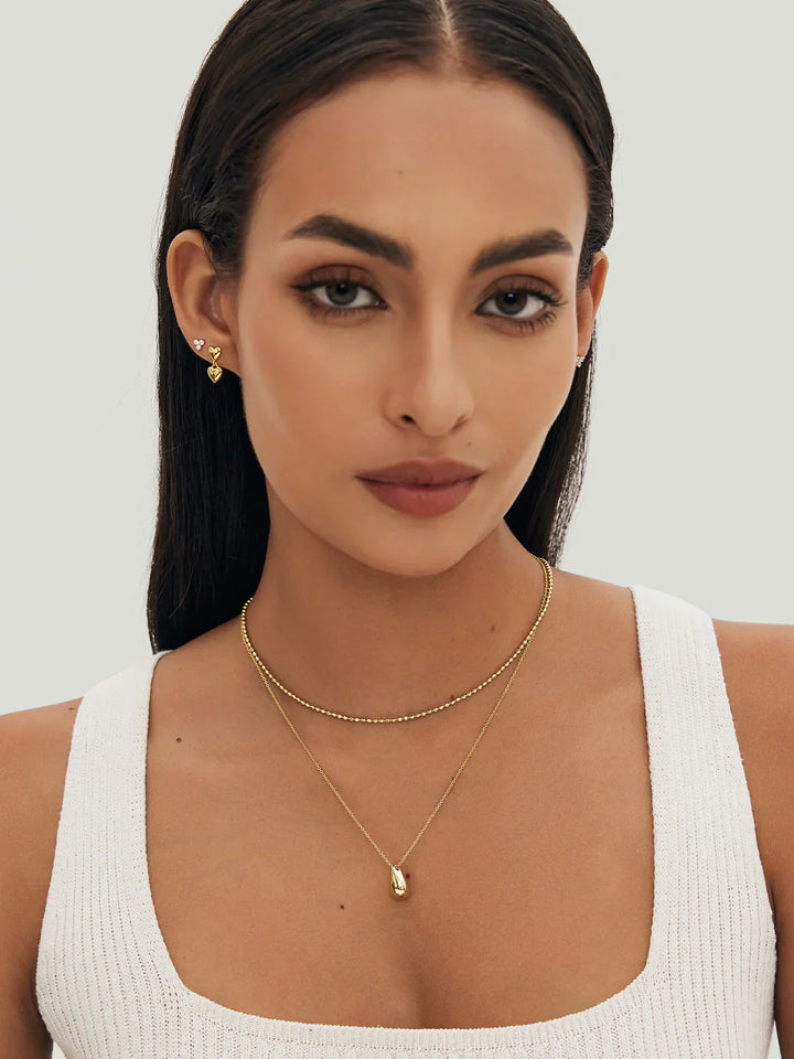 Wassertropfen-Halskette