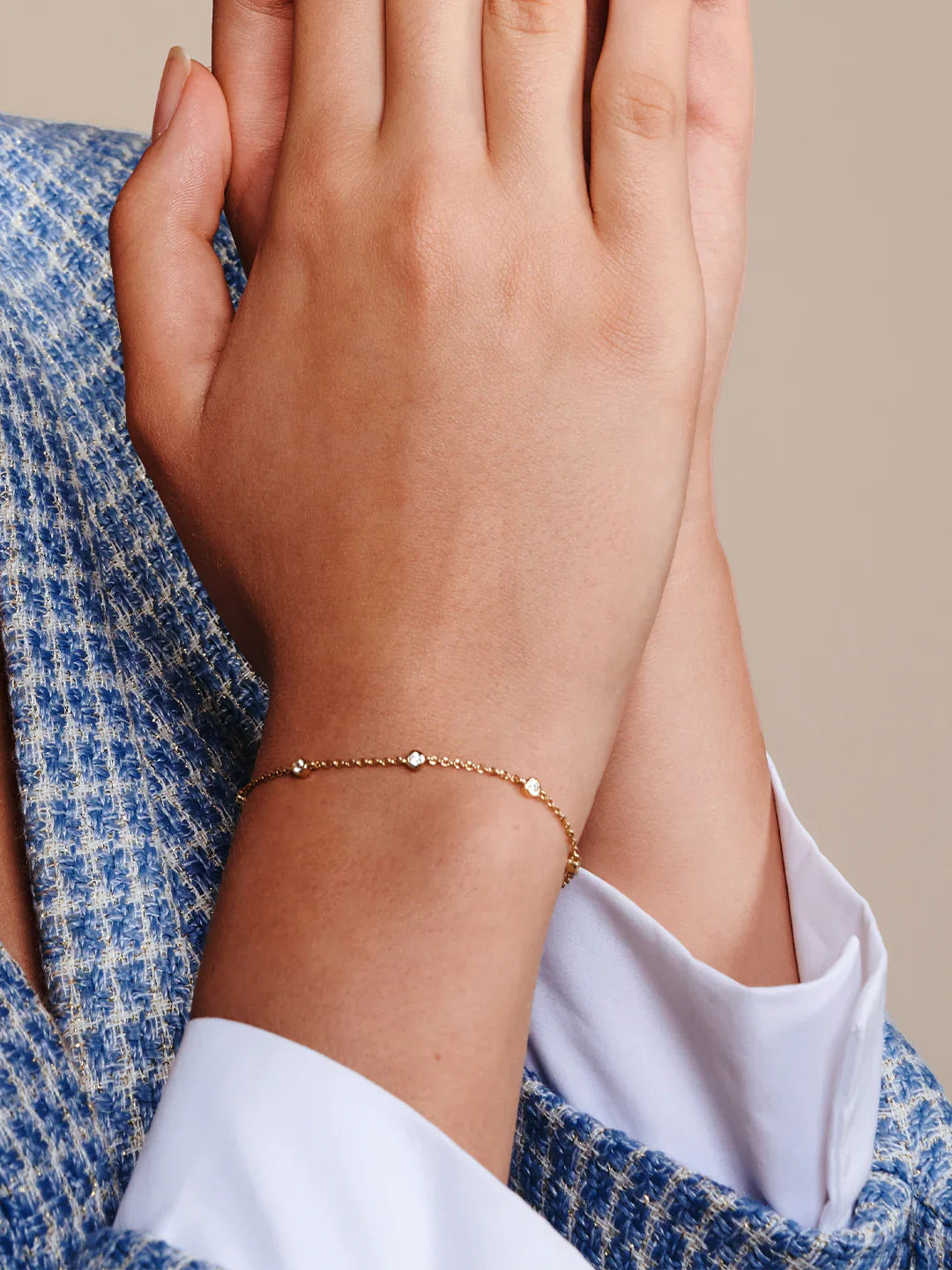 Mini-Kristall-Station-Armband