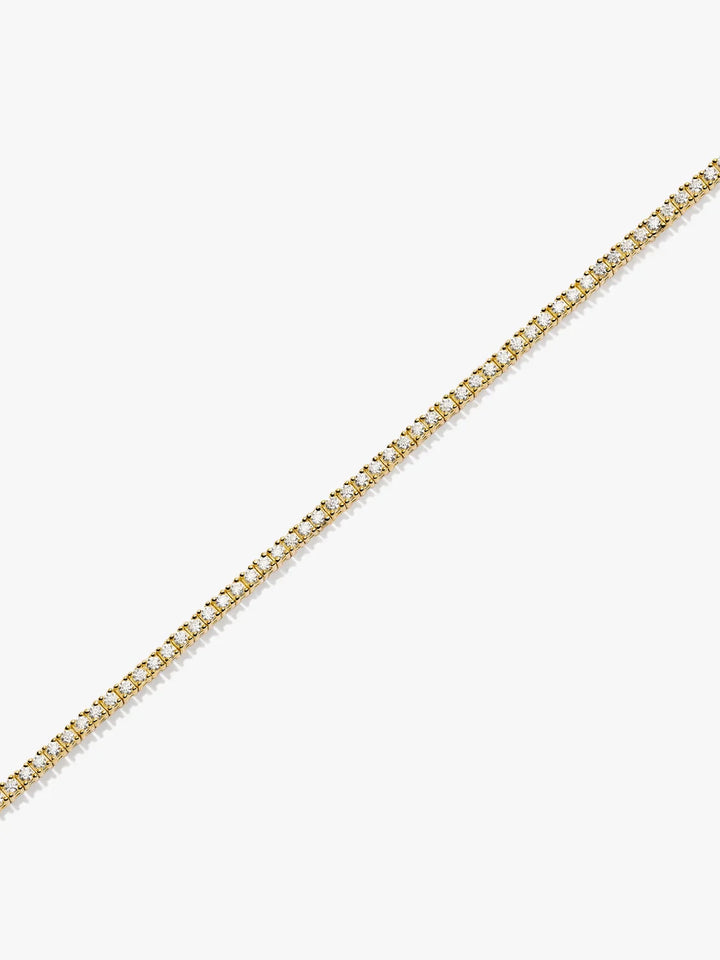 Zartes Moissanit Tennisarmband