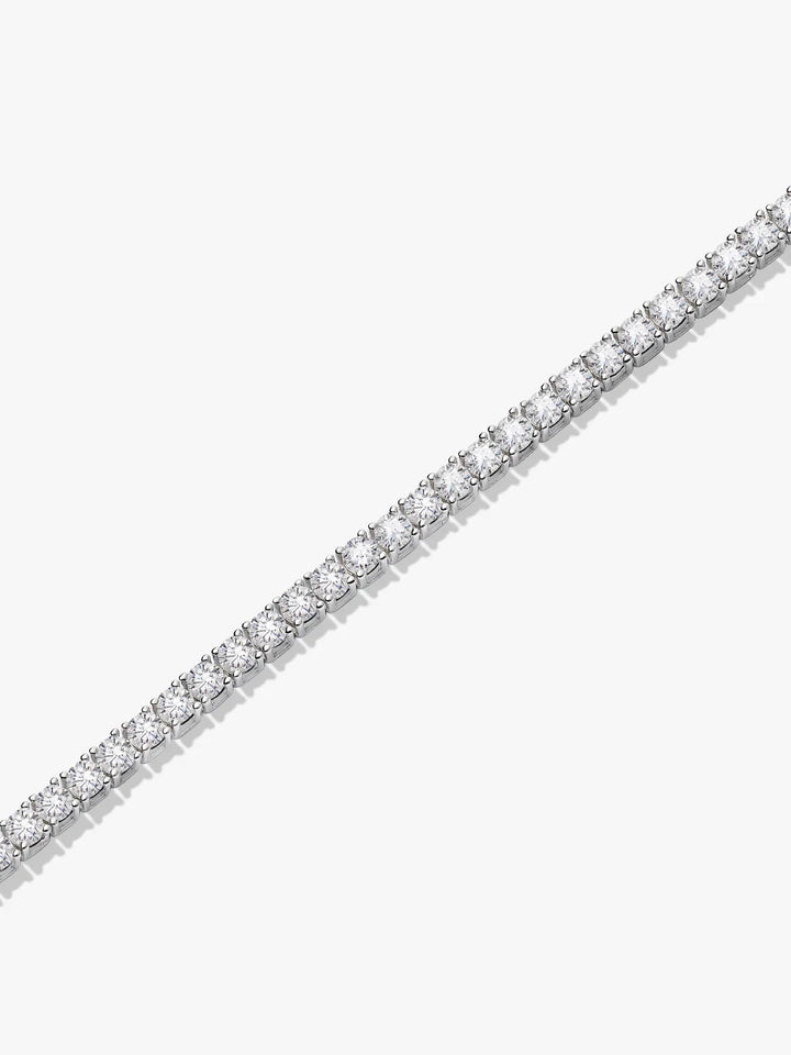 Klassisches Saphir Tennisarmband