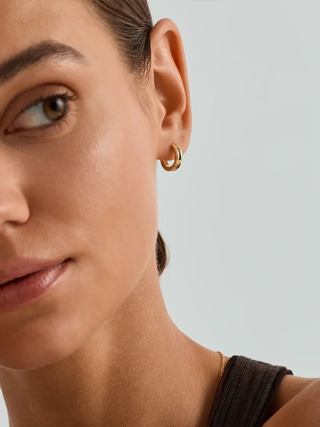 Minimalistische Doppel-Huggies