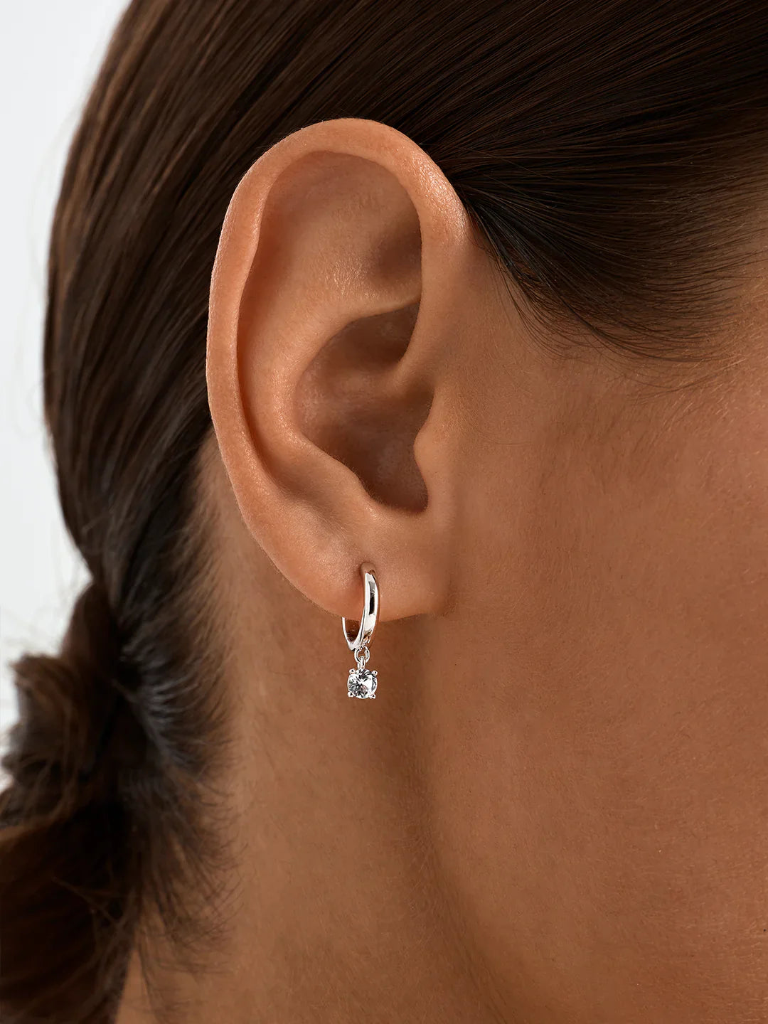 Runde Saphir-Tropfen