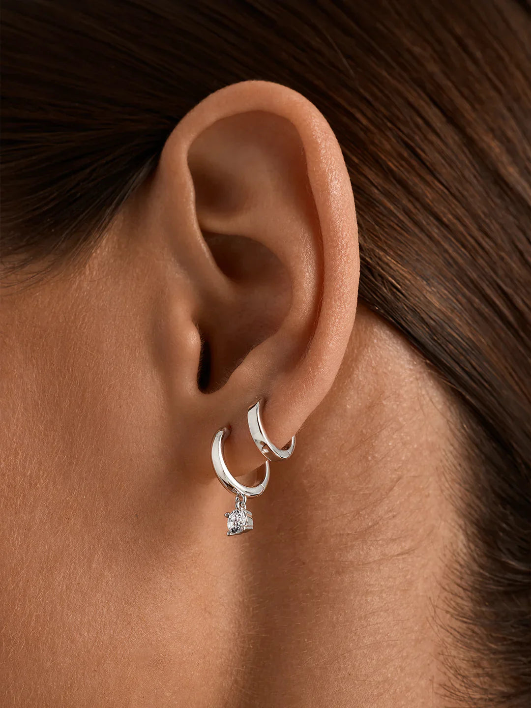 Runde Saphir-Tropfen