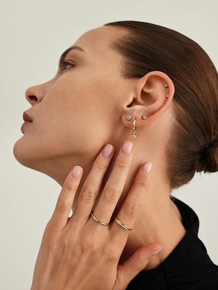 Runde Saphir-Tropfen