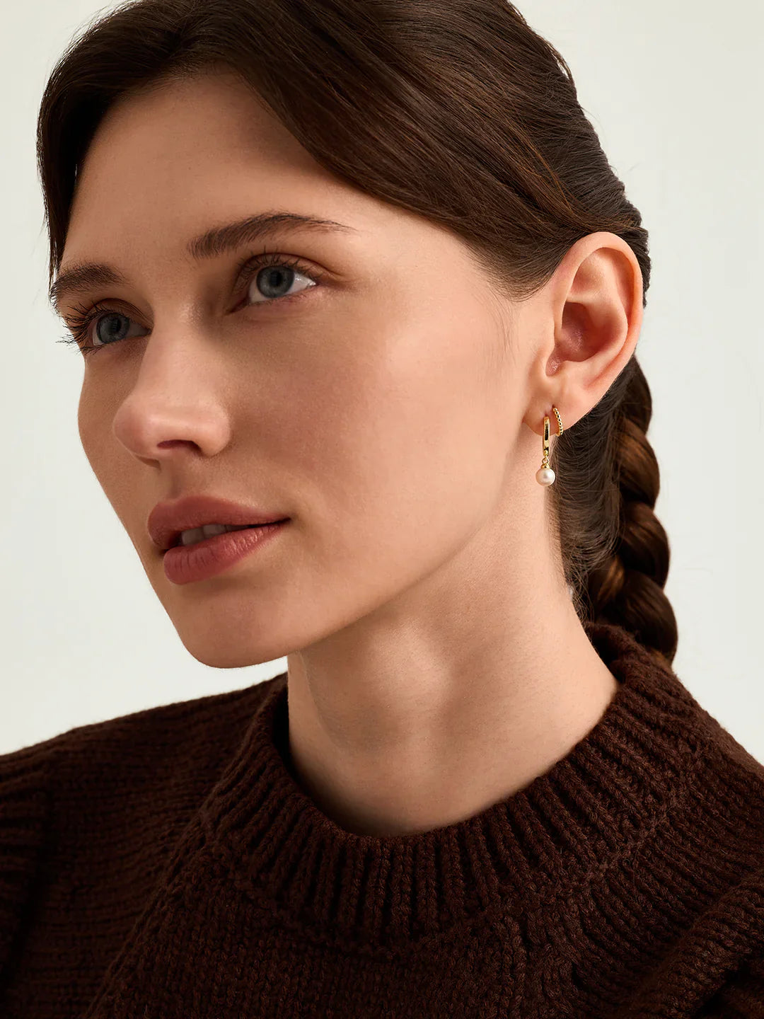 Perlen Huggie Tropfen