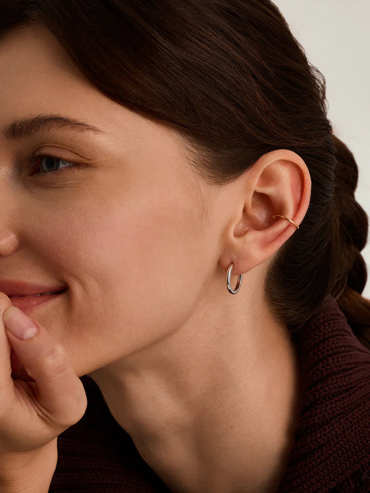 Kleine Röhrenohrringe