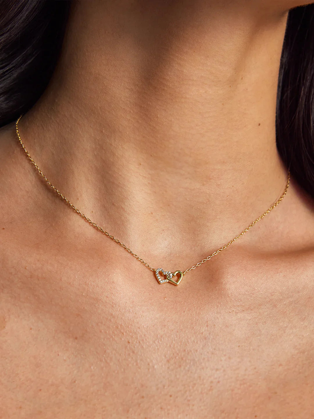 Herz Verbundenes Halsband