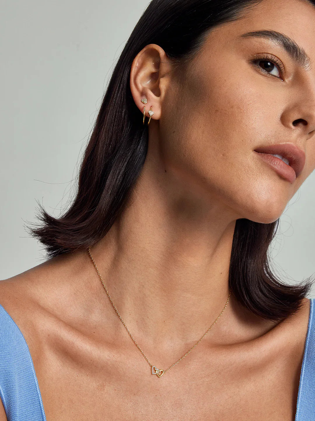 Herz Verbundenes Halsband