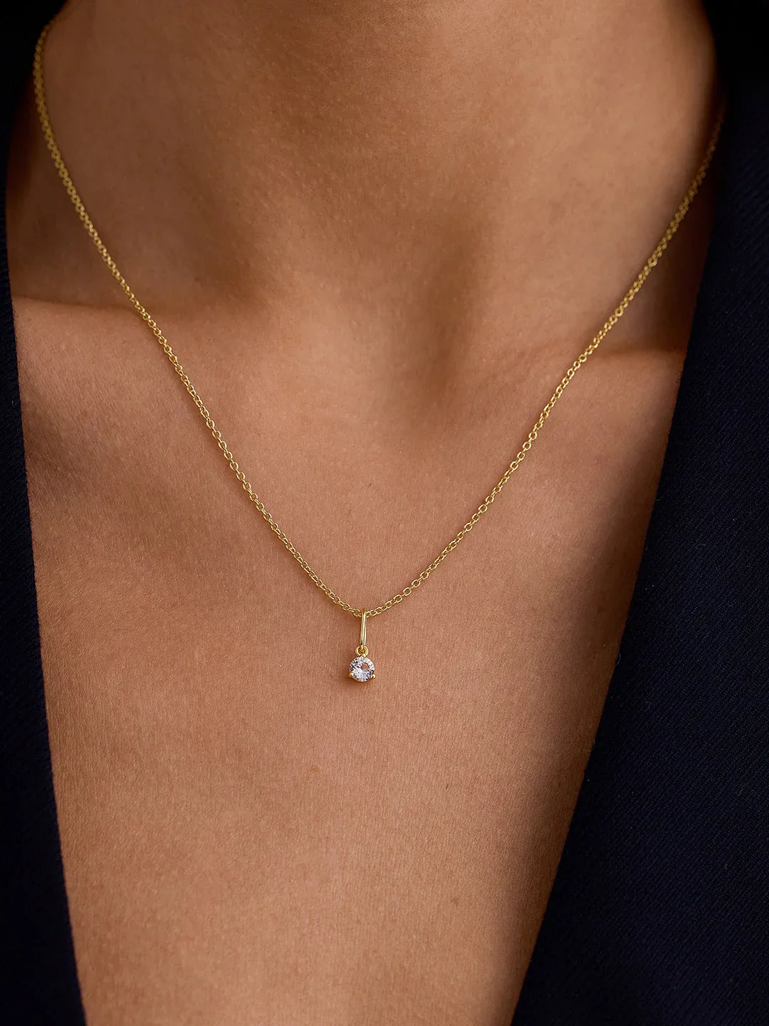 Weißer Saphir Anhänger